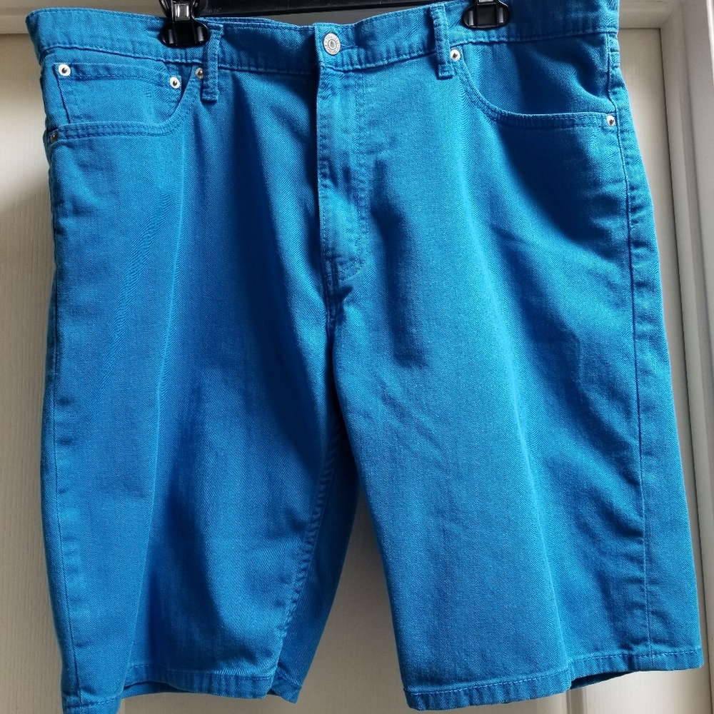 Men's Levi's Blue 508 Shorts - 38